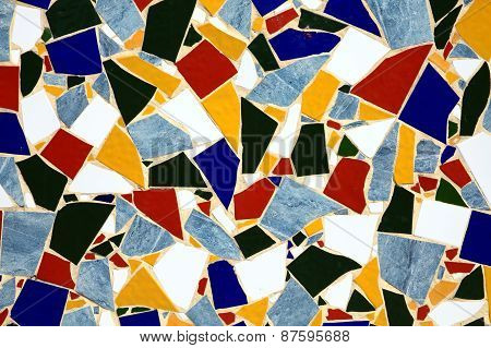 Crazy paving tile background