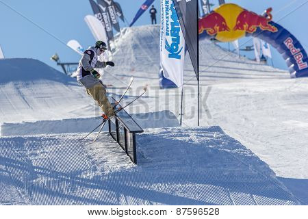 Edvards Lansmanis, Lithuanian skier