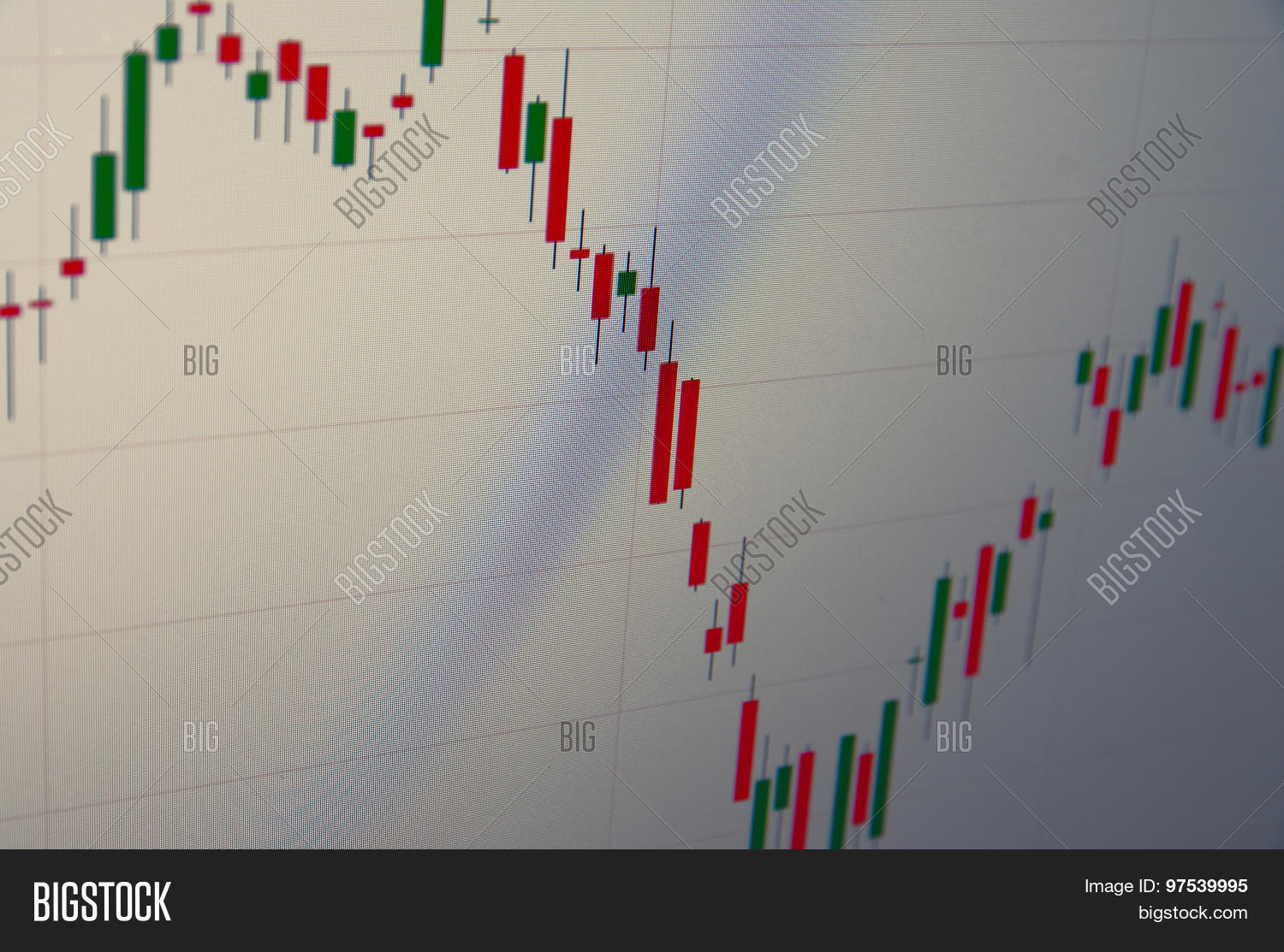 Candlestick Chart On Image & Photo (Free Trial) Bigstock