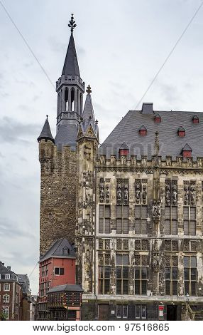 Aachen Rathaus (city Hall), Germany