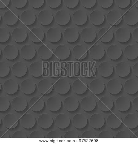 Black Circle Seamless Pattern