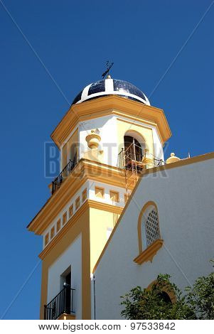 Barbate church bell tower.