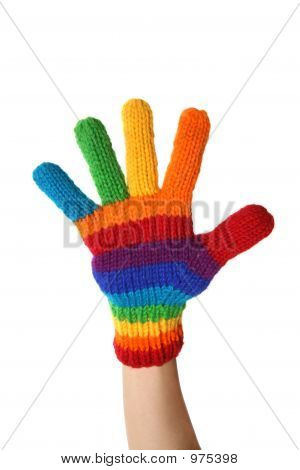Guanto arcobaleno