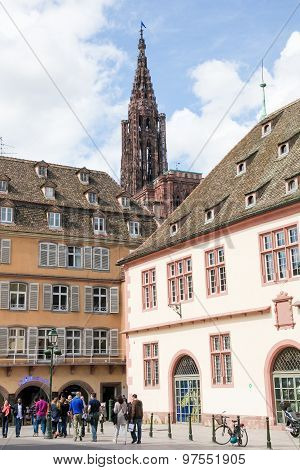 Strasbourg Cathedral, Alsace, France