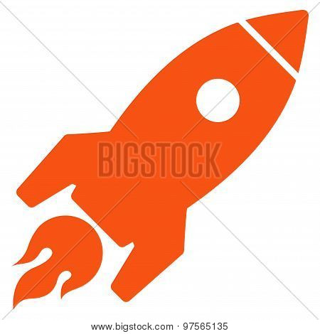 Rocket Launch Icon from Commerce Set