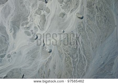 Gritty Soil In Stream