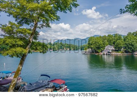 Lake Lure And Chimney Rock Landscapes