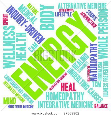 Energy Word Cloud