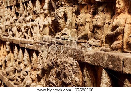 Terrace Of The Leper King, Angkor Wat, Cambodia