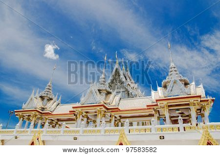 The Marble Temple ( Wat Benchamabophit ), Bangkok, Thailand