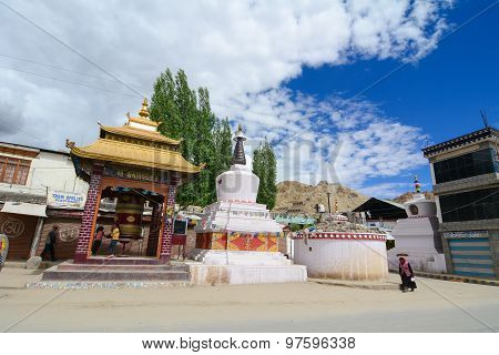 Entrance Of Leh City In Ladakh