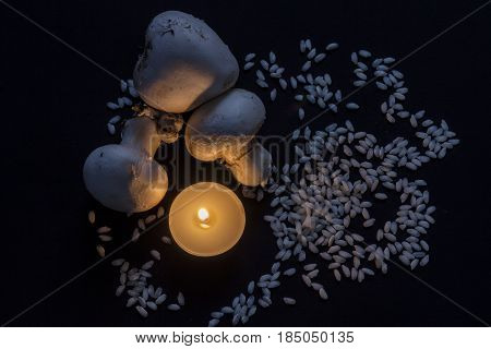 (It will be) a romantic and magic dinner