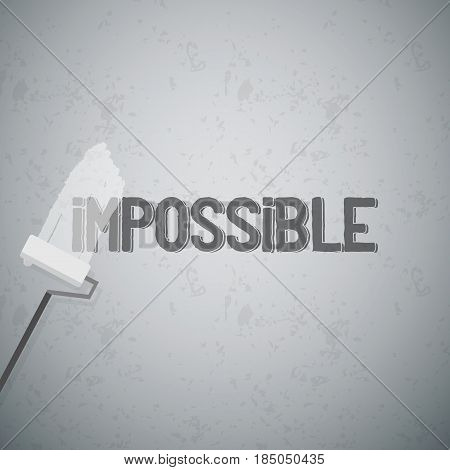 The Painted Word Impossible Turns Out Possible