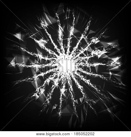 Futuristic Technology Style. Modern Background For Business Presentations.