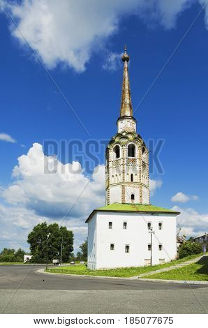The  Main Bell Tower Town Solikamsk,