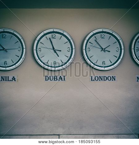 In Philipphines Airport  Worldwide Timezone