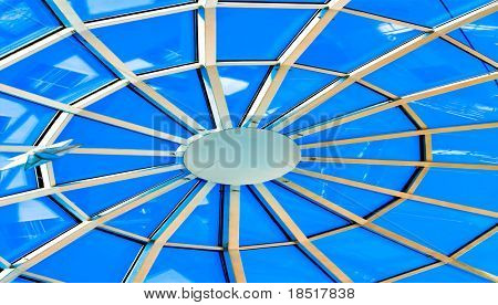 krystalklar runde loft