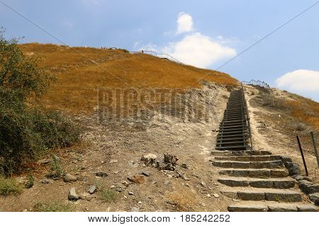 The ancient city of Beit She'an is located in the north of Israel in the Jordan Valley