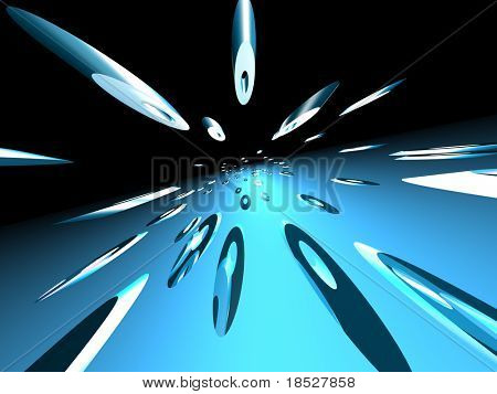 Spazio astratto Wallpaper