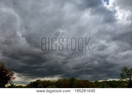Sky With Thunderclouds, Rain Clouds