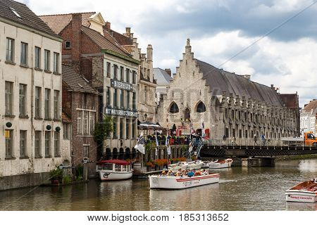 Boat Tours In Ghent Canal