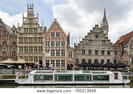 Boat Tours In Ghent Canal