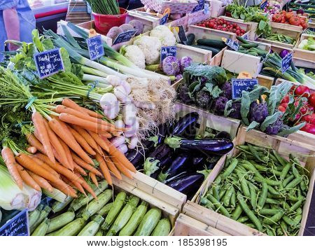 selection of vegetables