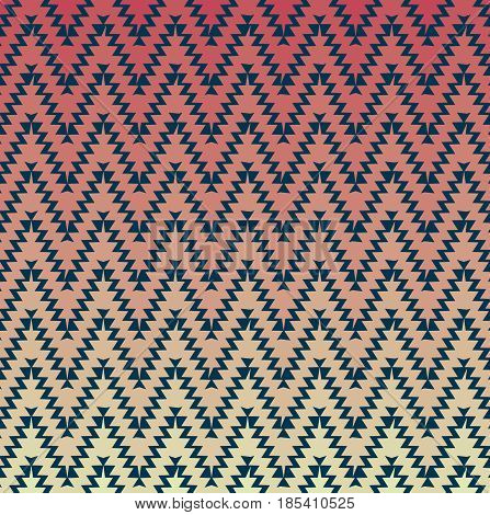 Modern Multicolor Chevron Tribal Print Pattern Background. Scrapbook Paper Texture.