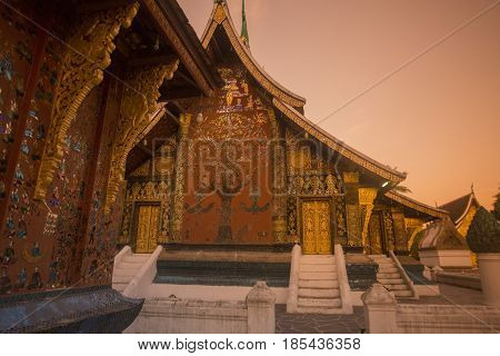 Laos Luang Prabang Wat Xieng Thong