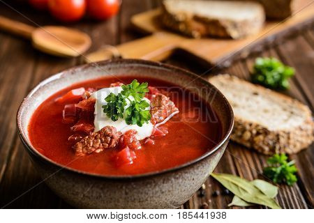 Borscht - Traditional Ukraine Soup