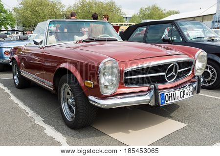 Berlin - May 11: Car Mercedes-benz W113, 26Th Oldtimer-tage Berlin-brandenburg, May 11, 2013 Berlin,