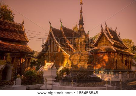 Laos Luang Prabang Wat Xieng Thong