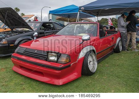 Toyota Celica 1985 On Display