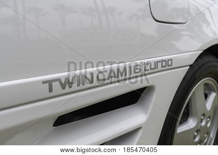 Toyota Mr2 1995 Emblem On Display