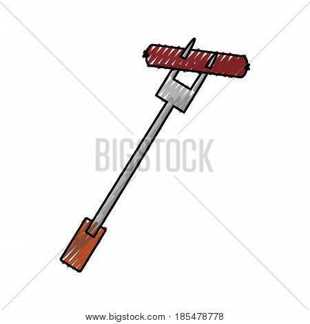 Rodizio bbq meat icon vector illustration graphic design