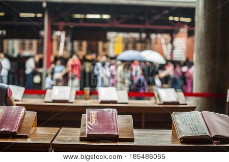 Longshan Temple In Taipei, Taiwan