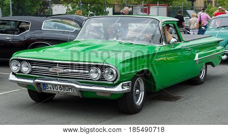 Berlin - May 11: Car Chevrolet El Camino (coupe Utility), 26Th Oldtimer-tage Berlin-brandenburg, May