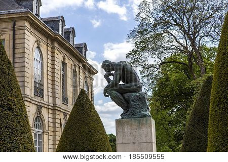 In The Gardens Of The Rodin Musem, Paris, France