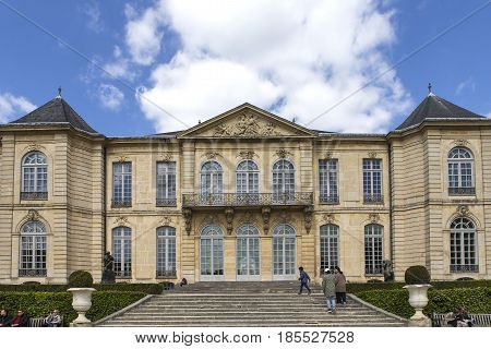 In The Gardens Of The Rodin Musem, Paris, France