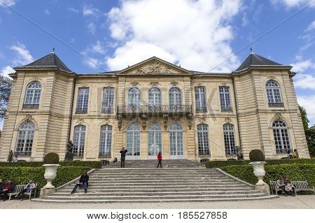 In The Gardens Of The Rodin Musem, Paris, France