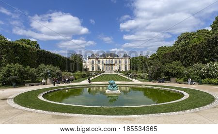 In The Gardens Of The Rodin Musem, Paris, France