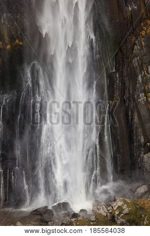Waterfall of Collados del Ason Cantabria Spain