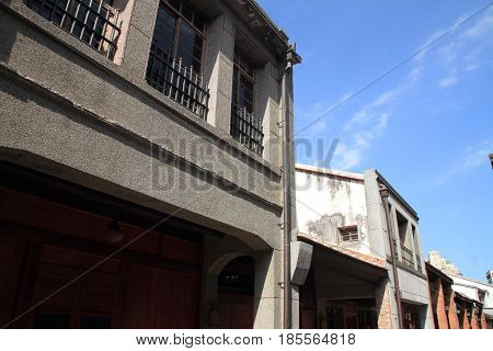 Townscape Of Bo-pi-lian Historic Street, Taipei, Taiwan