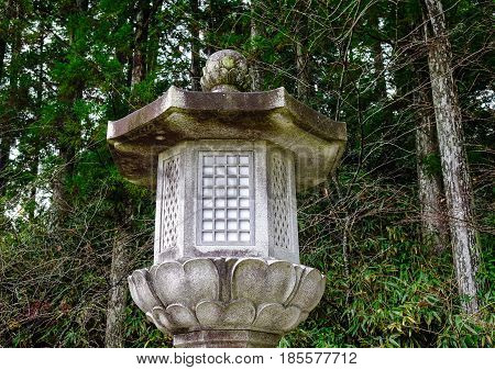 Landscape Of Mount Koya In Kansai, Japan