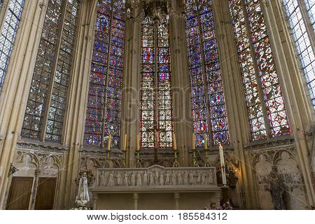 Saint Germer De Fly Church, Oise, France