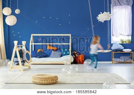 Child Bedroom With Swing