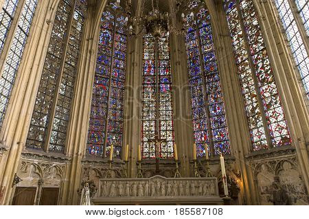 Saint Germer De Fly Church, Oise, France