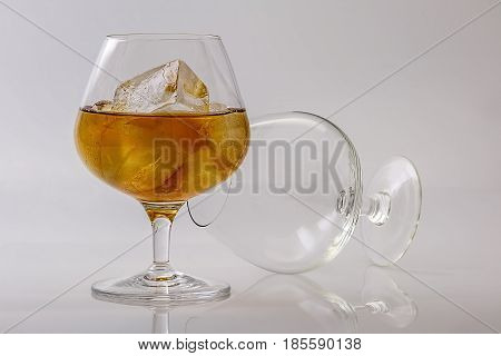 Brandy, Whiskey, Drink, Amber, Glass, Scotch, Alcohol