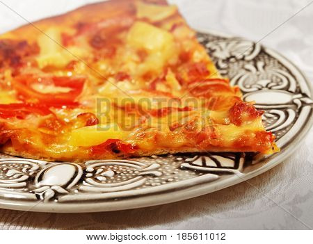 Italian Food Pizza Margarita