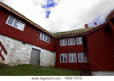 The capital city of the Faroe Islands in the north Atlantic